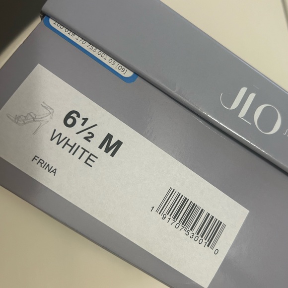 JLO Frina by Jennifer Lopez heel sandals white - Picture 8 of 9